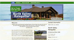 Desktop Screenshot of northvalleyraingutter.com